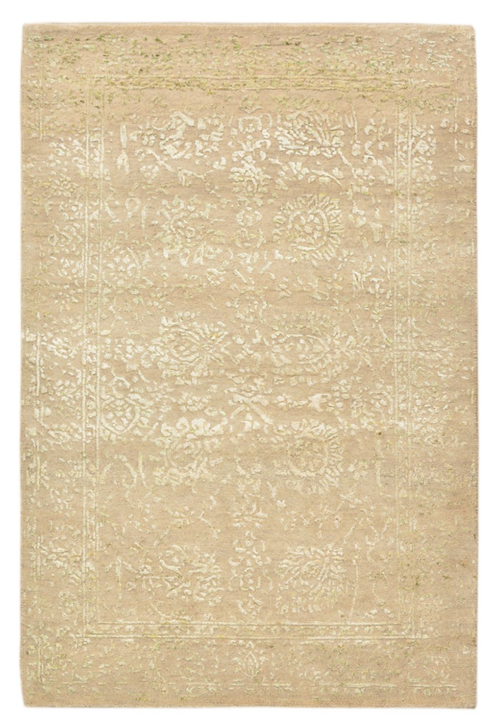 Designer Teppich - 118 x 79 cm - sand
