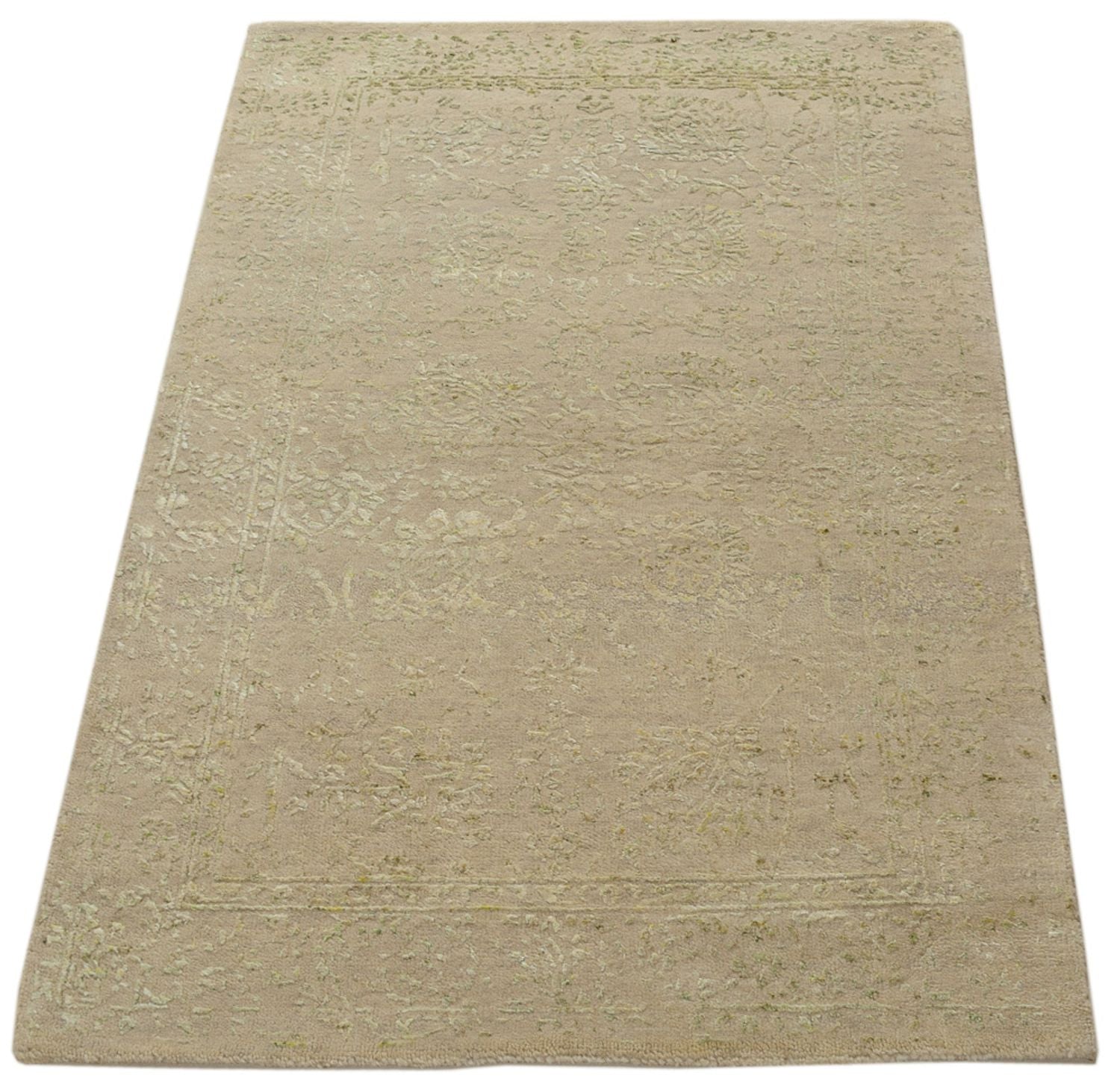Designer Teppich - 118 x 79 cm - sand