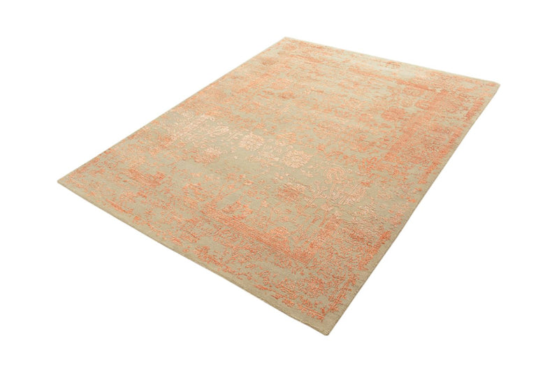 Designer Teppich - 186 x 151 cm - orange