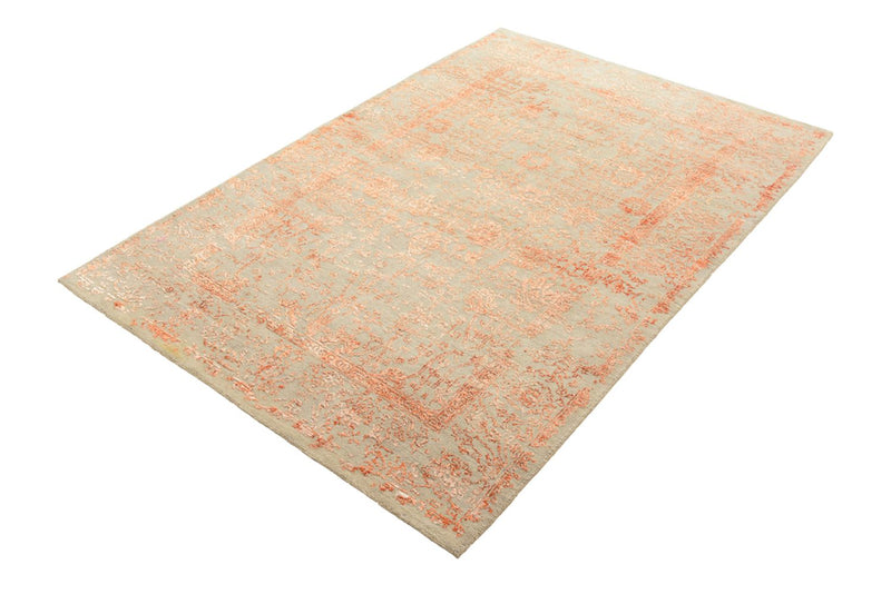 Designer Teppich - 182 x 125 cm - orange
