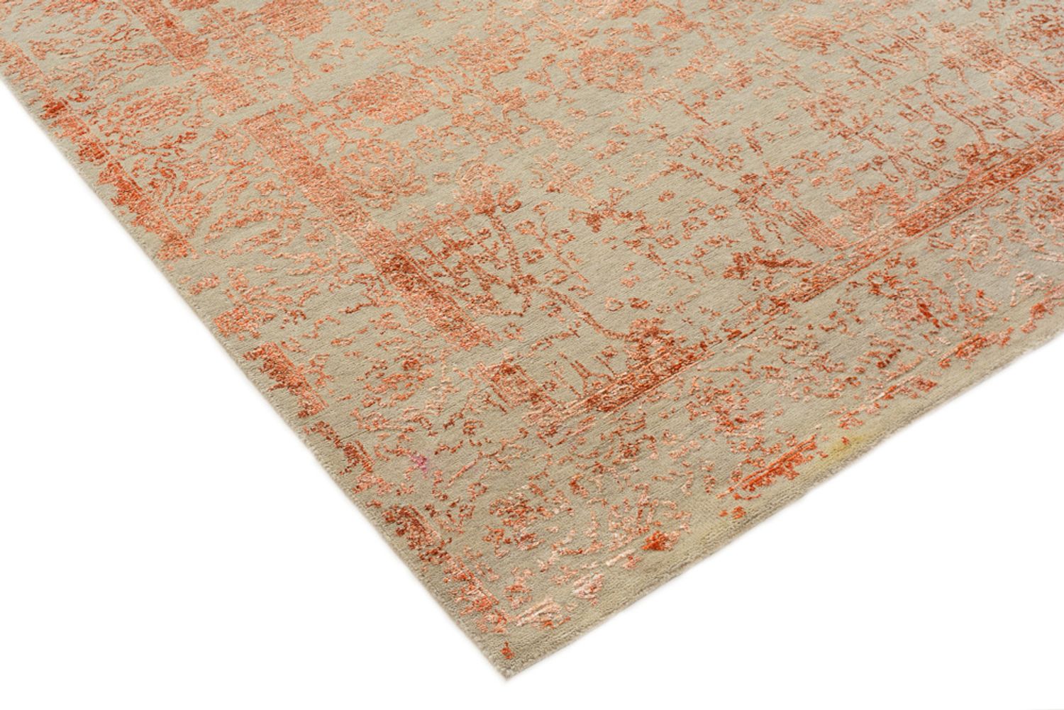 Designer Teppich - 182 x 125 cm - orange