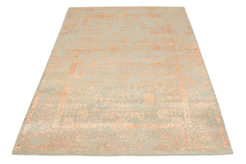 Designer Teppich - 182 x 125 cm - orange