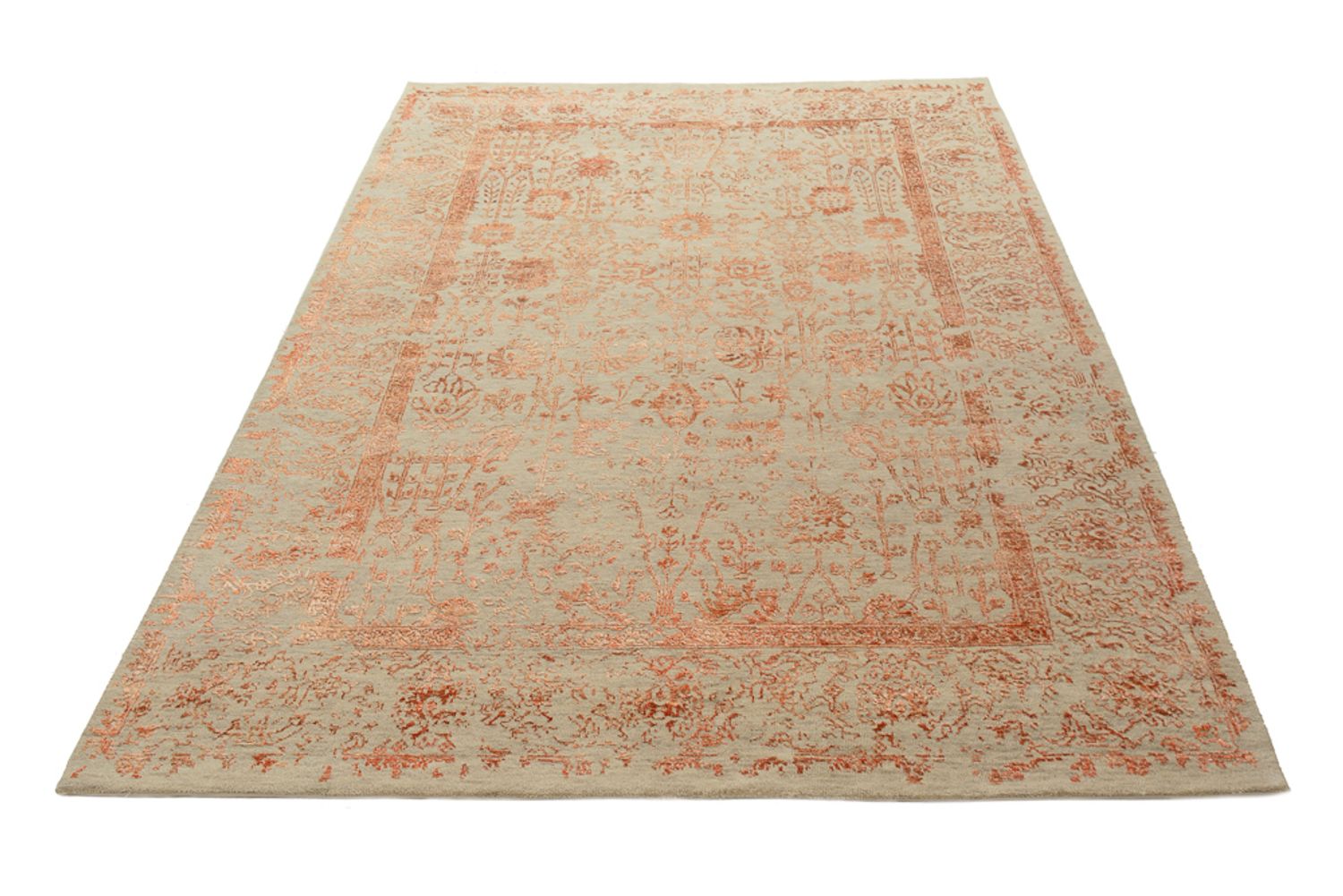 Designer Teppich - 238 x 169 cm - hellbraun