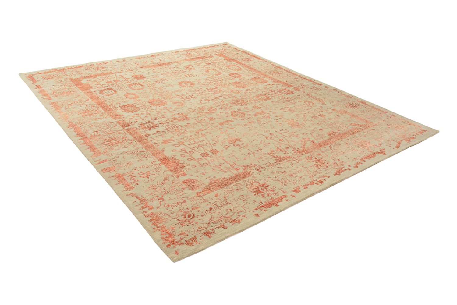 Designer Teppich - 293 x 251 cm - hellbraun