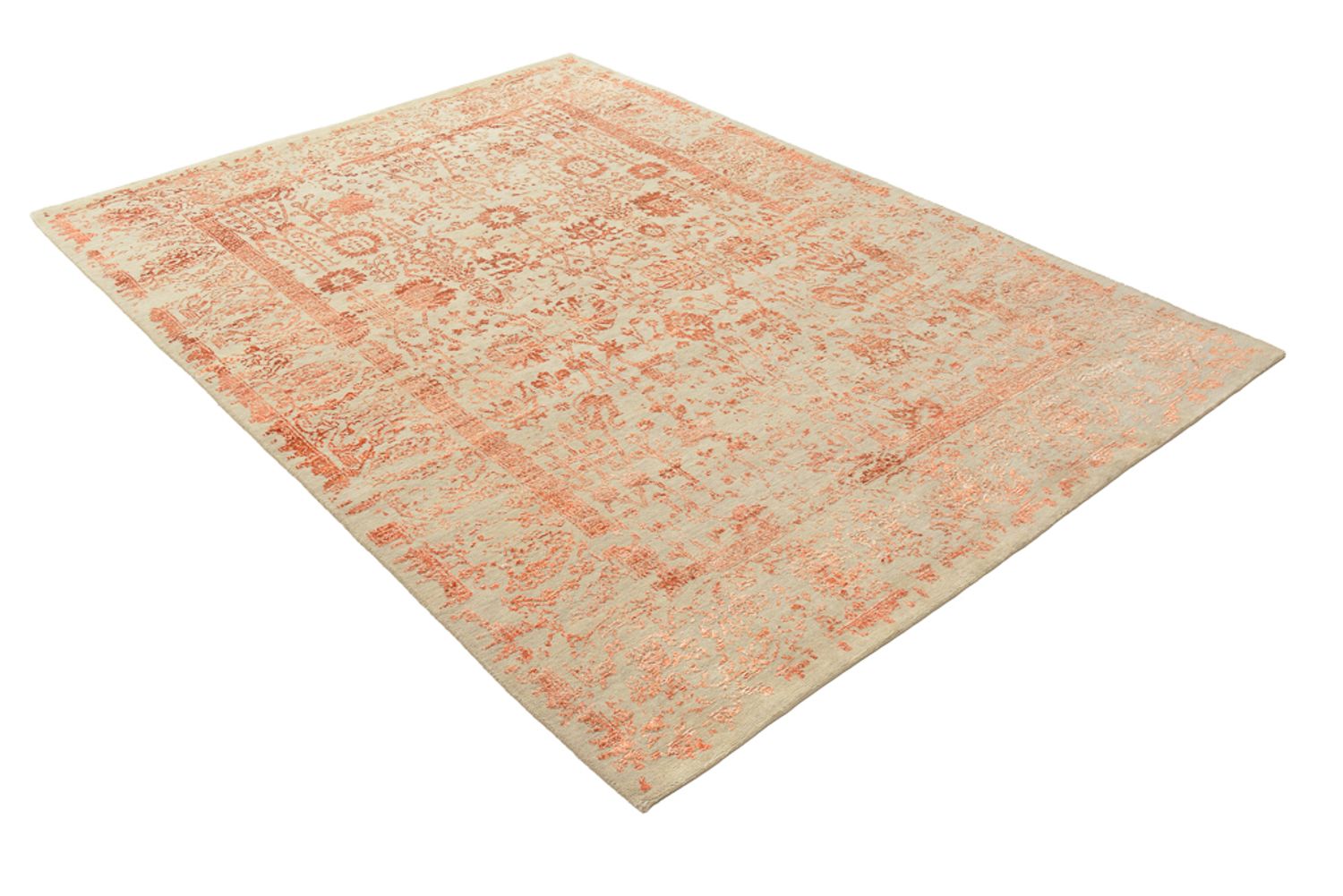 Designer Teppich - 236 x 171 cm - hellbraun
