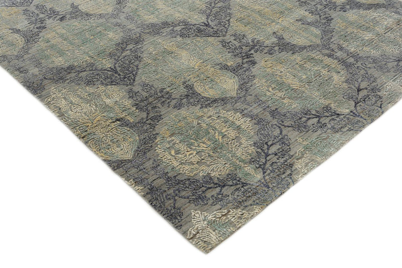 Designer Teppich - 236 x 169 cm - grau