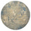 Designer Teppich rund  - 201 x 199 cm - sand