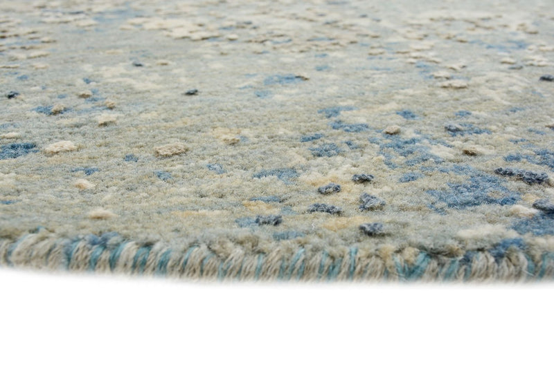 Designer Teppich rund  - 201 x 199 cm - sand