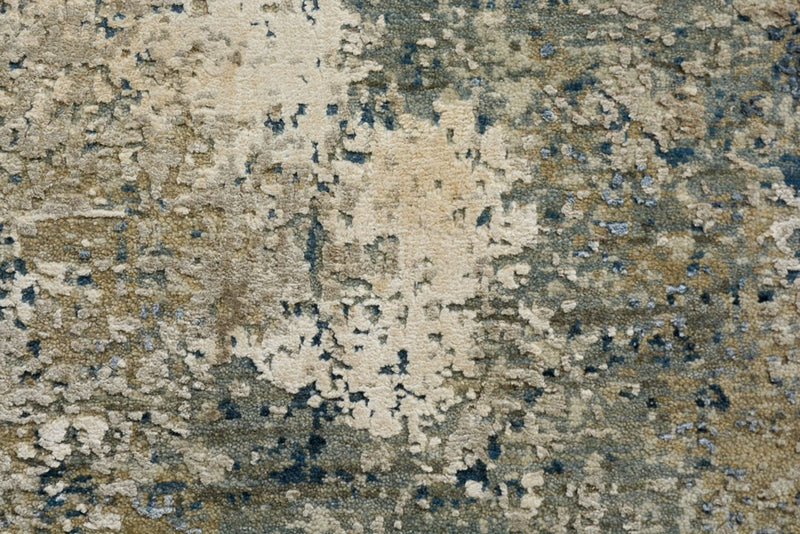 Designer Teppich rund  - 201 x 199 cm - sand