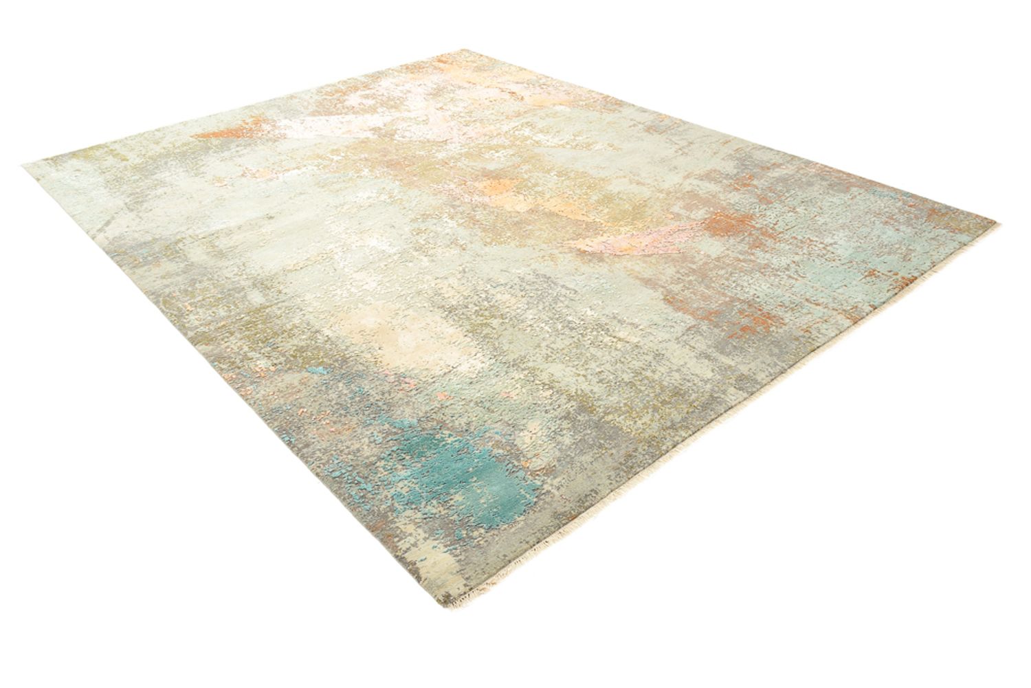 Designer Teppich - 309 x 242 cm - mehrfarbig
