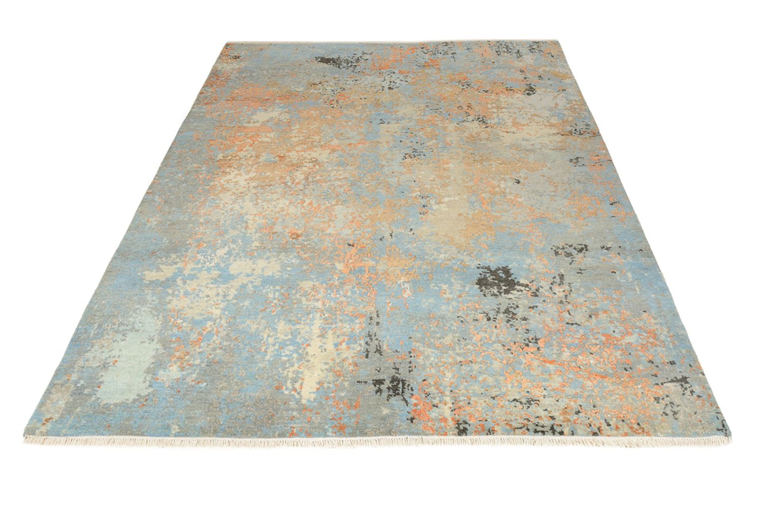 Designer Teppich - 243 x 166 cm - mehrfarbig