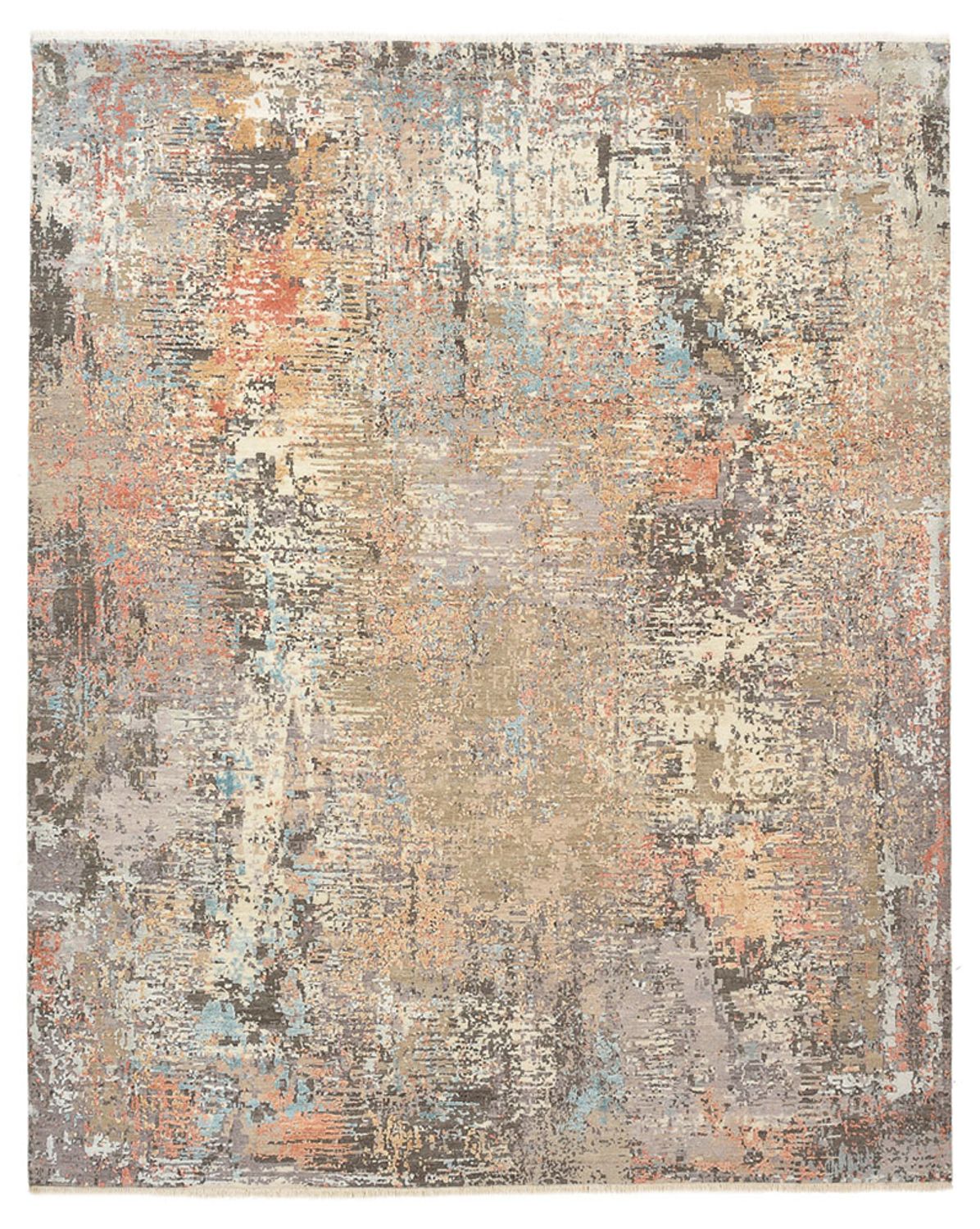 Designer Teppich - 301 x 244 cm - mehrfarbig