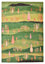 Tapis Gabbeh - Loribaft Indus - 247 x 172 cm - vert