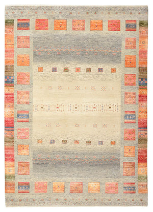 Tapis Gabbeh - Loribaft Indus - 244 x 176 cm - multicolore