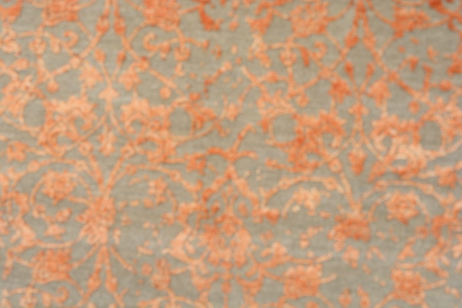 Designer Teppich - 154 x 92 cm - orange