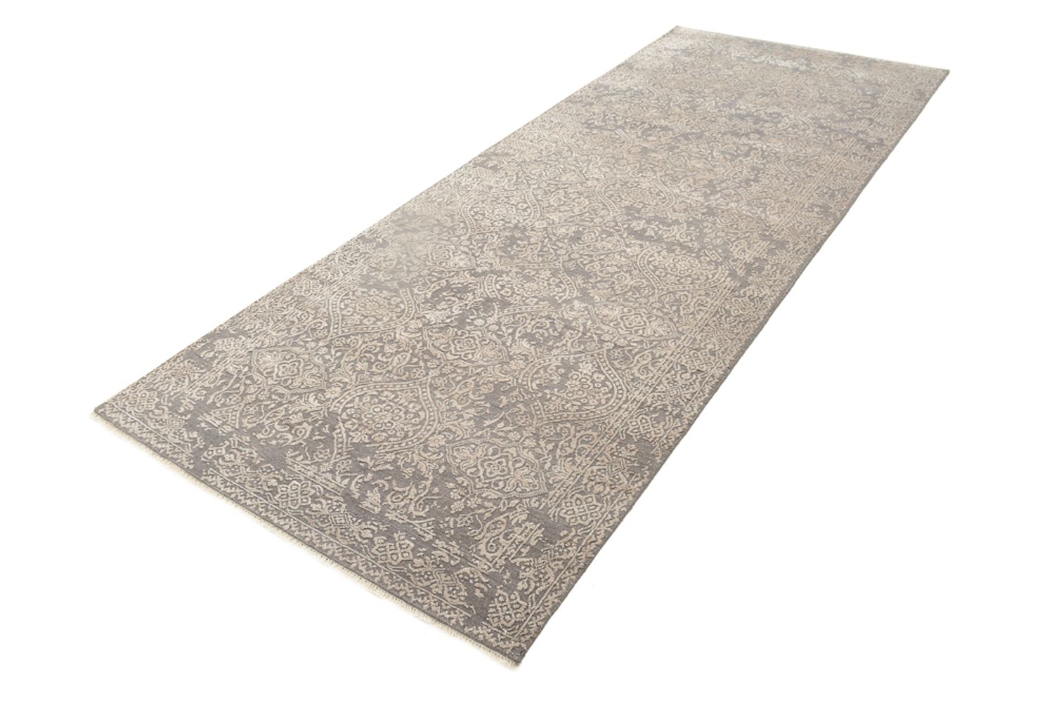 Läufer Designer - 307 x 123 cm - grau
