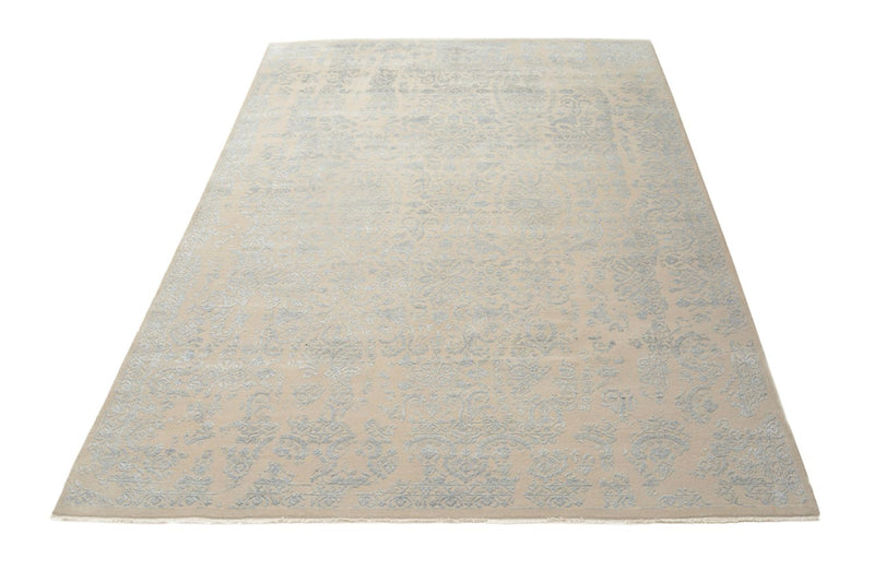 Designer Teppich - 243 x 166 cm - hellgrau