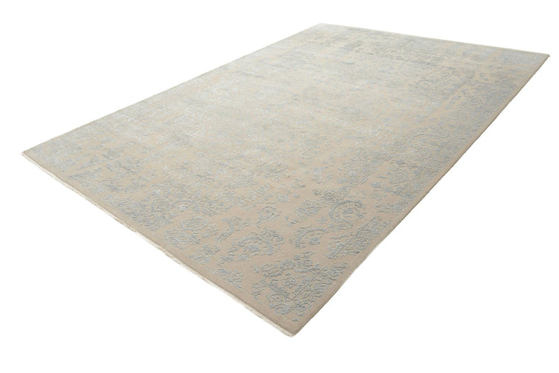Designer Teppich - 243 x 166 cm - hellgrau