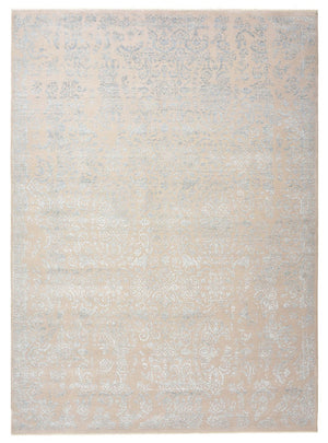 Designer Teppich - 334 x 243 cm - hellgrau