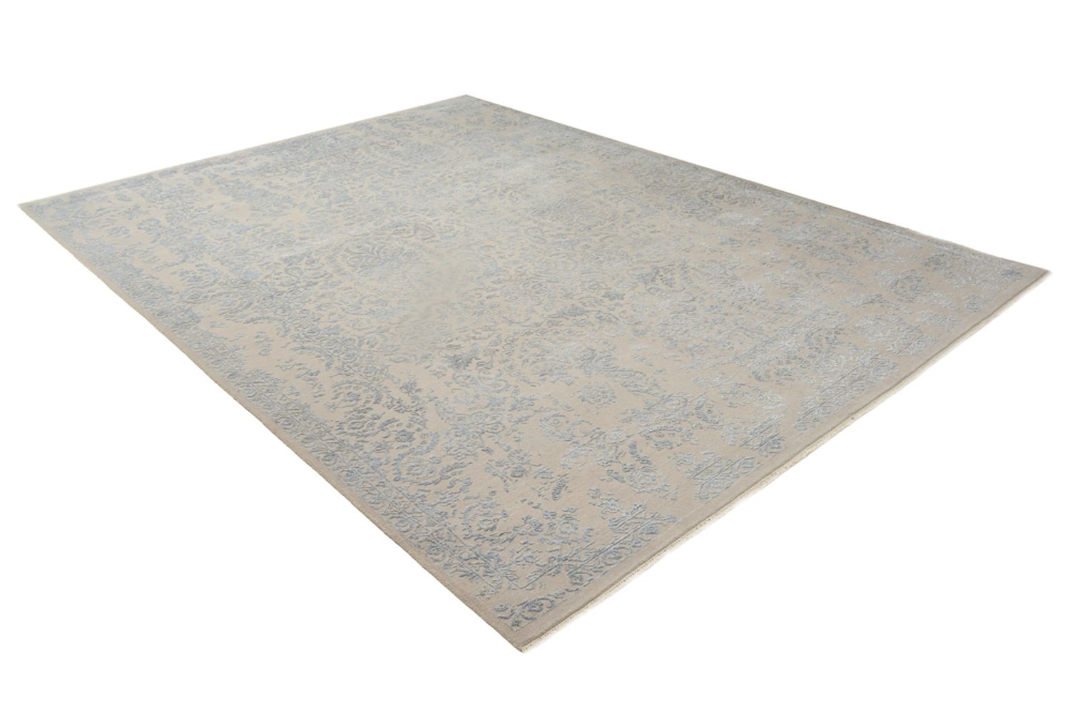 Designer Teppich - 334 x 243 cm - hellgrau