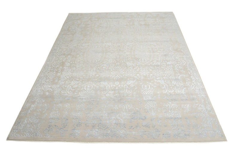 Designer Teppich - 334 x 243 cm - hellgrau