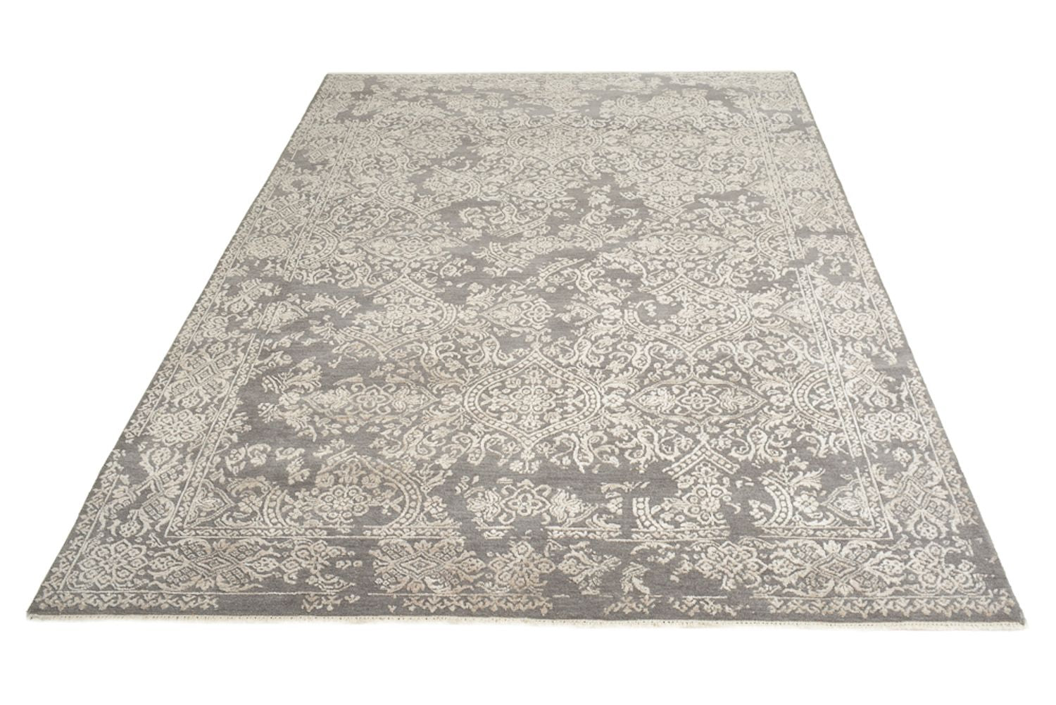 Designer Teppich - 250 x 171 cm - grau