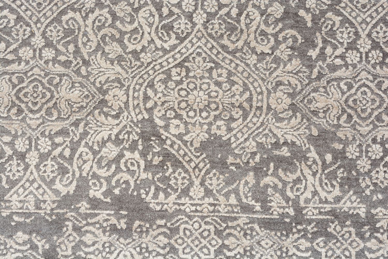 Designer Teppich - 179 x 125 cm - grau