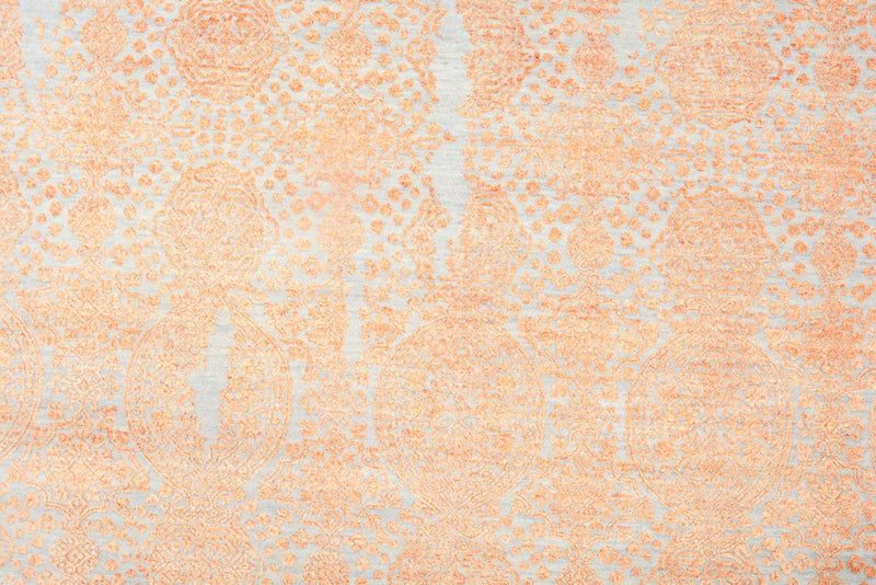 Designer Teppich - 304 x 242 cm - orange