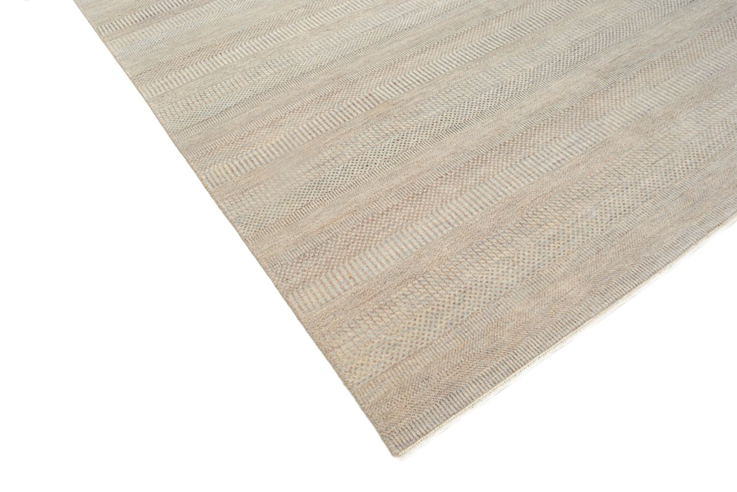 Designer Teppich - 293 x 244 cm - hellbeige