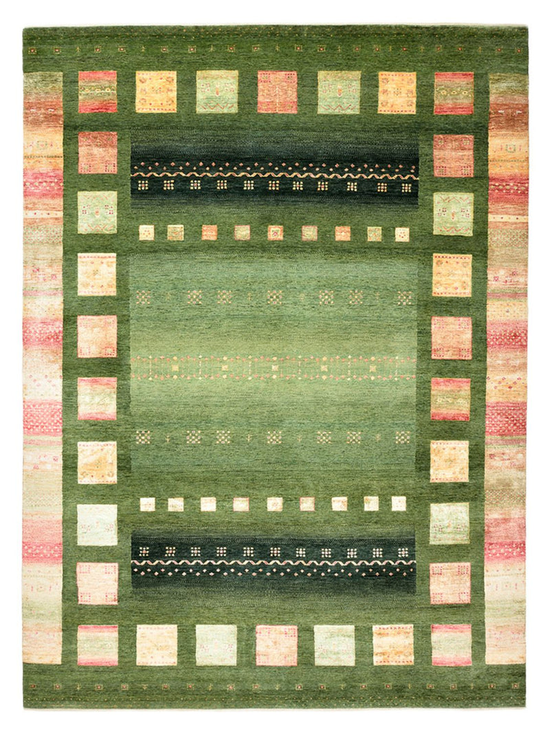 Tapis Gabbeh - Loribaft Indus - 343 x 251 cm - multicolore