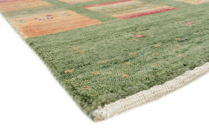 Tapis Gabbeh - Loribaft Indus - 259 x 208 cm - vert