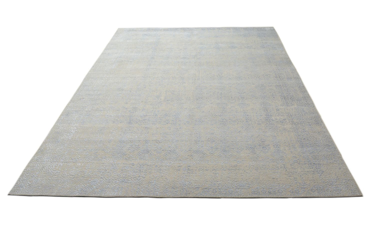 Designer Teppich - 367 x 274 cm - hellgrau