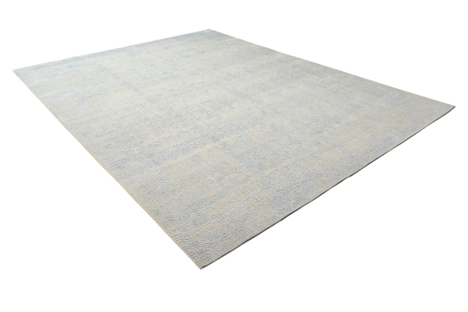 Designer Teppich - 367 x 274 cm - hellgrau