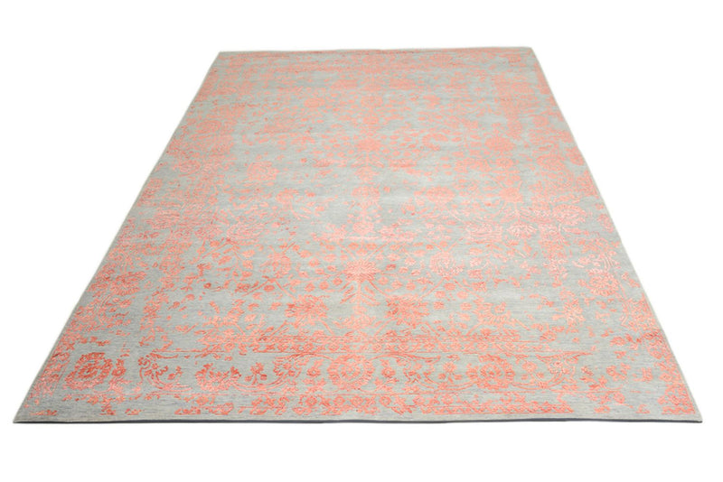 Designer Teppich - 372 x 275 cm - rosa