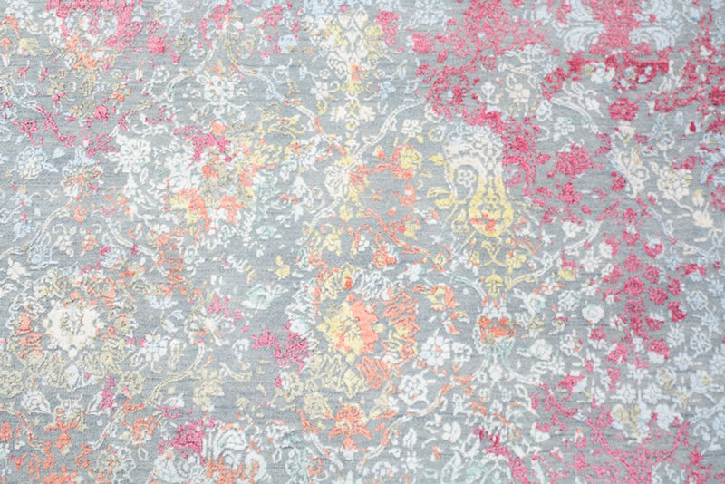 Designer Teppich - 369 x 274 cm - hellblau