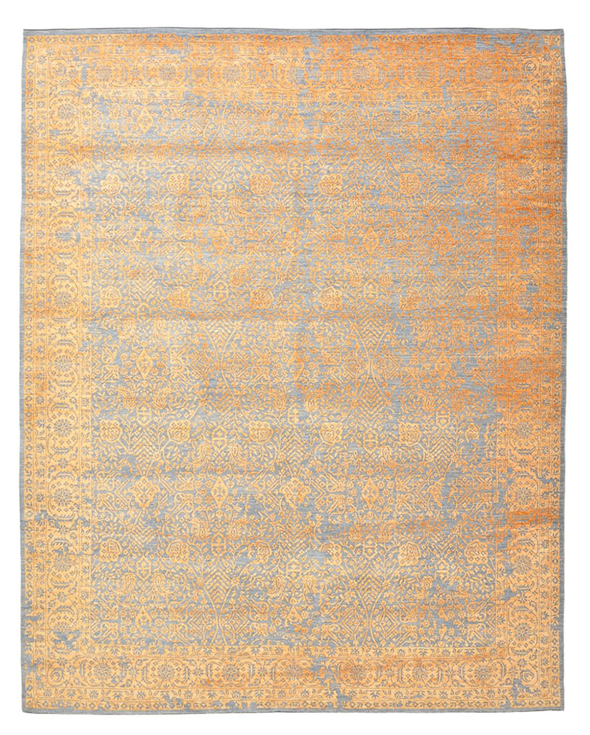 Designer Teppich - 304 x 244 cm - gold