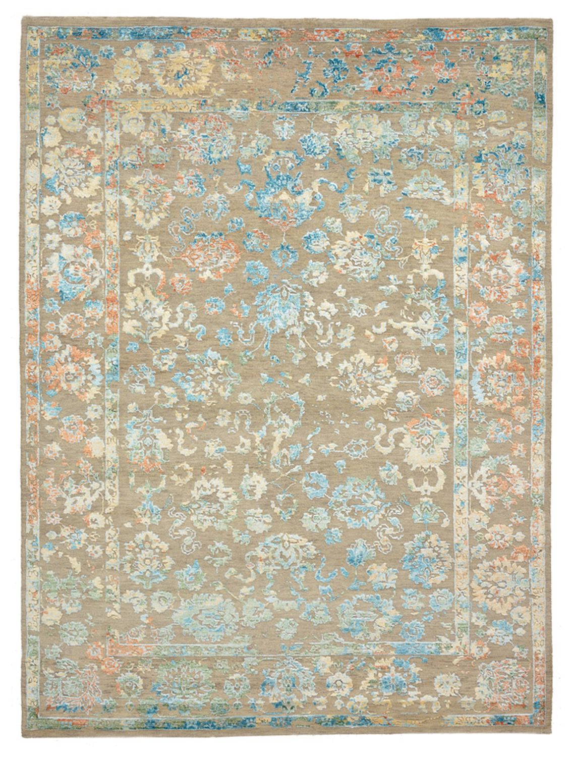 Designer Teppich - 232 x 172 cm - sand