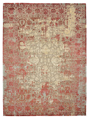 Designer Teppich - 339 x 252 cm - hellbeige