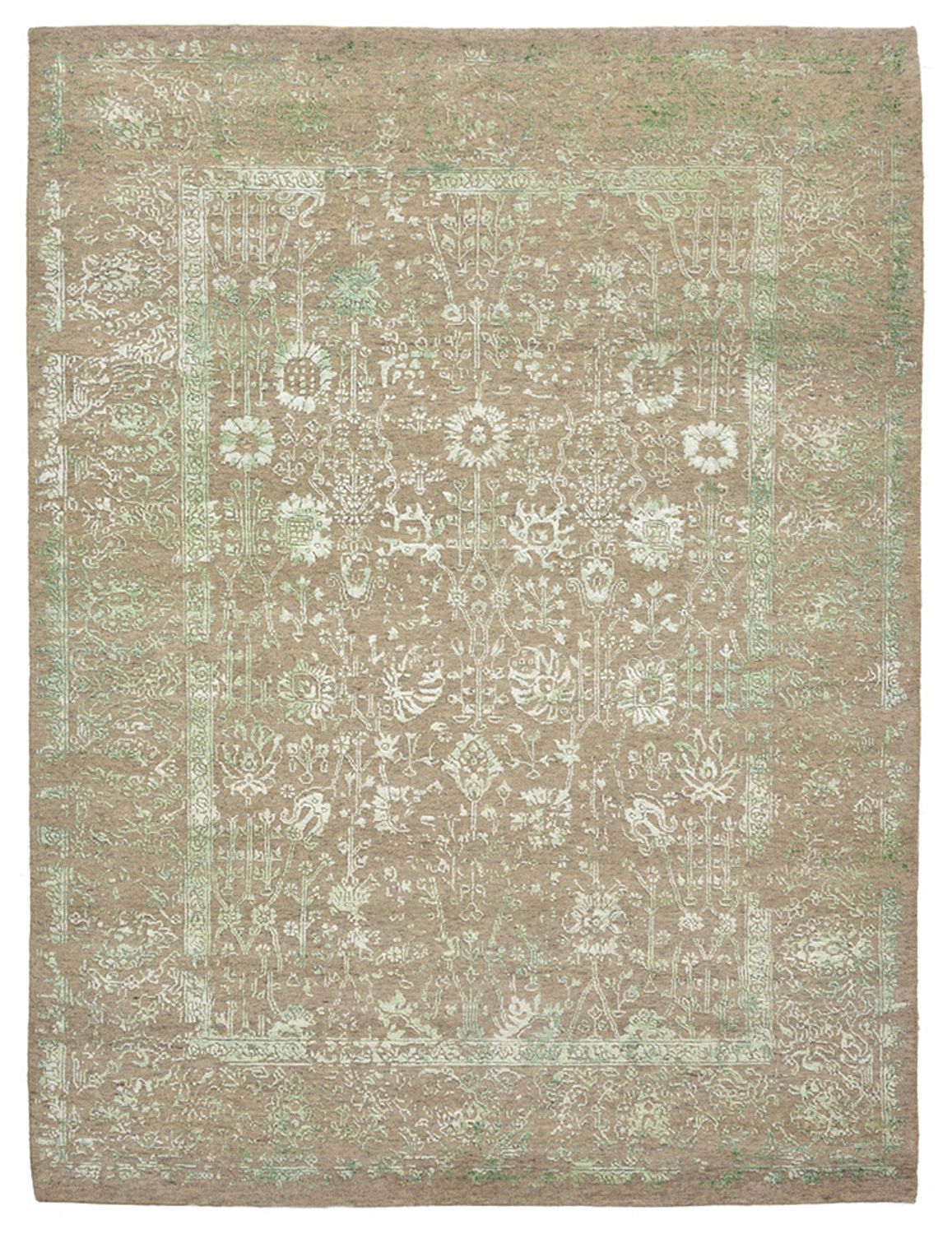 Designer Teppich - 224 x 170 cm - sand