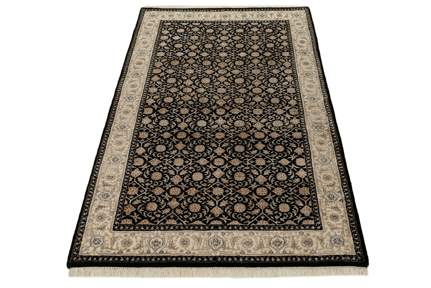 Orientteppich - Bidjar - Indus - 157 x 95 cm - dunkelbeige