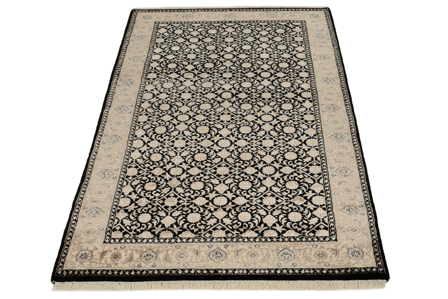 Orientteppich - Bidjar - Indus - 157 x 95 cm - dunkelbeige