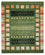 Tapis Gabbeh - Loribaft Indus - 302 x 249 cm - vert