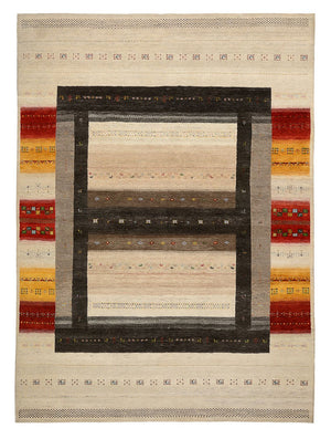 Tapis Gabbeh - Loribaft Indus - 347 x 254 cm - beige clair
