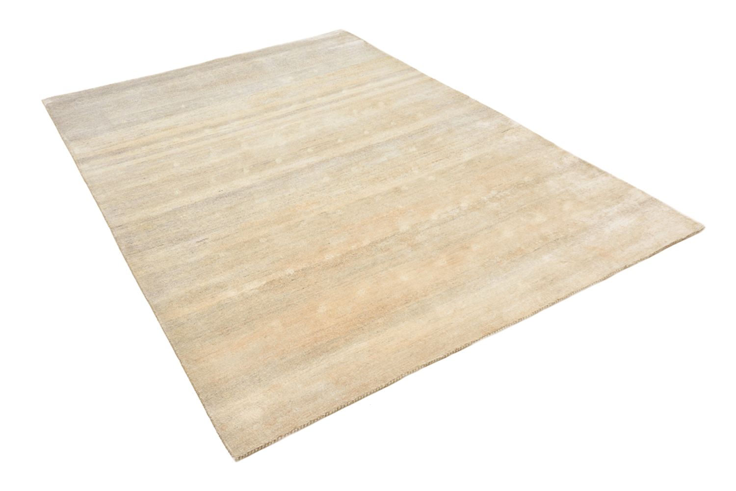Tapis Gabbeh - Loribaft Indus - 241 x 176 cm - beige clair