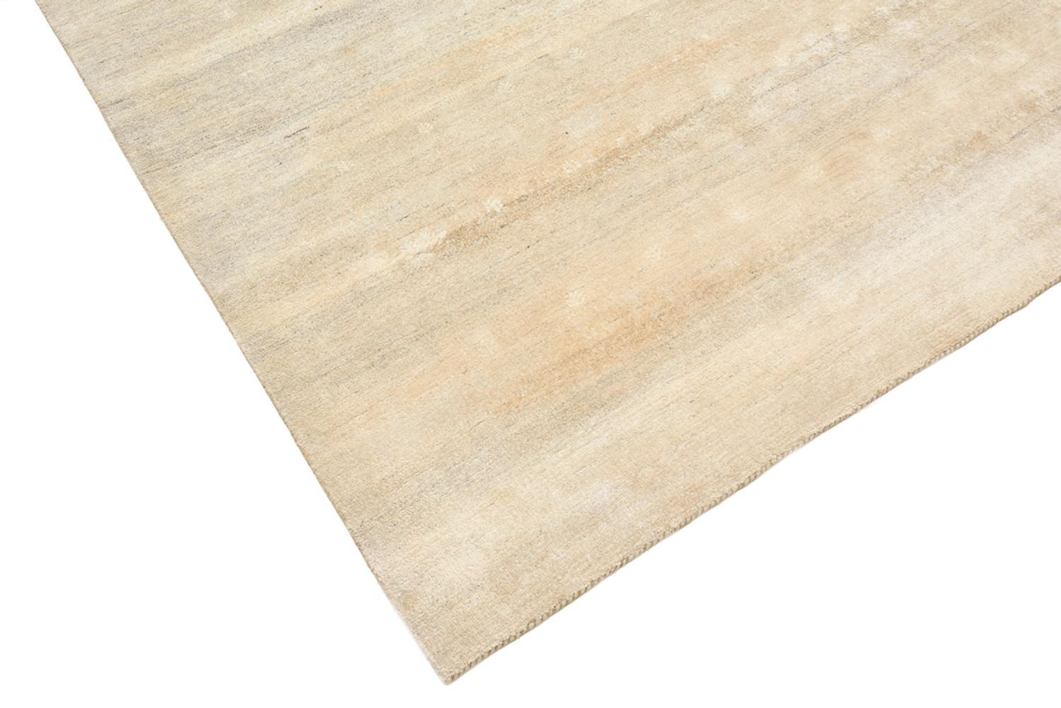Tapis Gabbeh - Loribaft Indus - 241 x 176 cm - beige clair