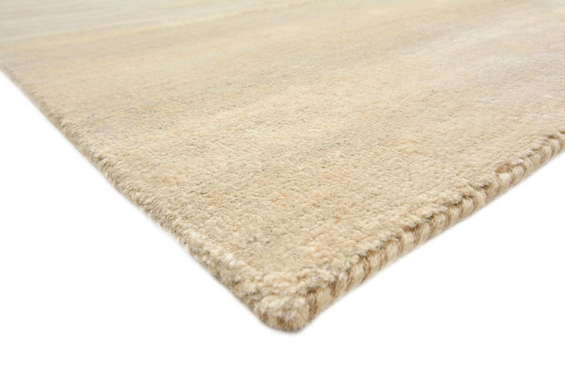 Tapis Gabbeh - Loribaft Indus - 241 x 176 cm - beige clair