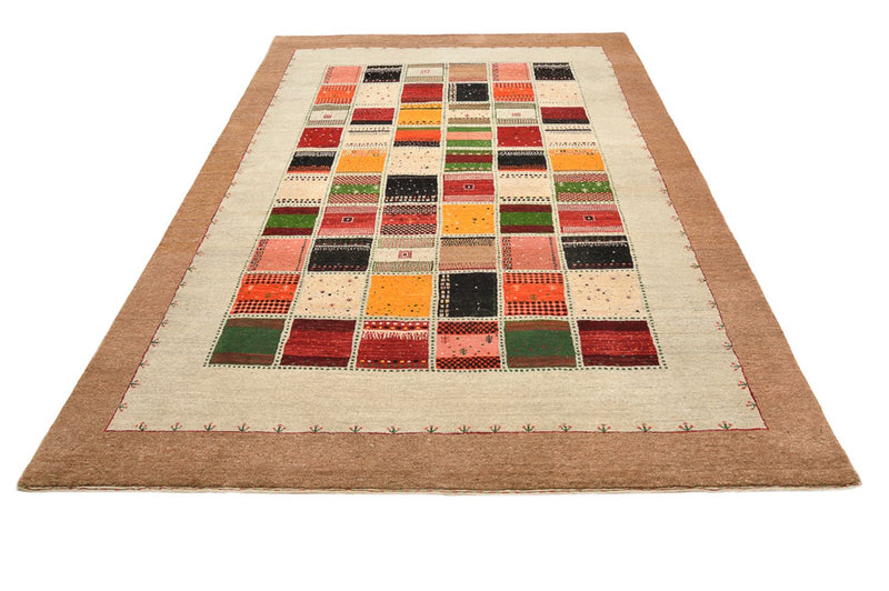 Tapis Gabbeh - Loribaft Indus - 295 x 197 cm - multicolore
