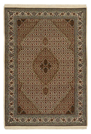Tapis oriental - Tabriz - 177 x 125 cm - beige foncé