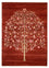 Tapis Gabbeh - Loribaft Indus - 243 x 176 cm - rouge