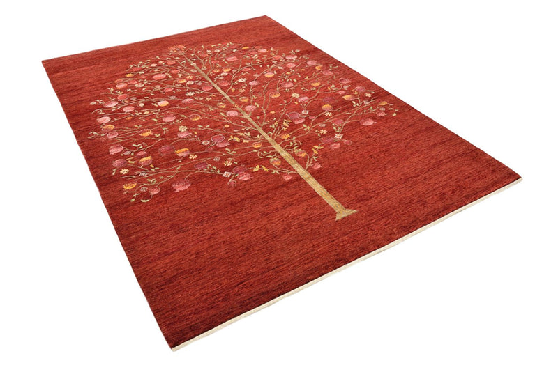Tapis Gabbeh - Loribaft Indus - 243 x 176 cm - rouge